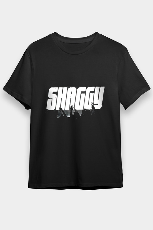 Shaggy Siyah Unisex Tişört T-Shirt - TişörtFabrikası