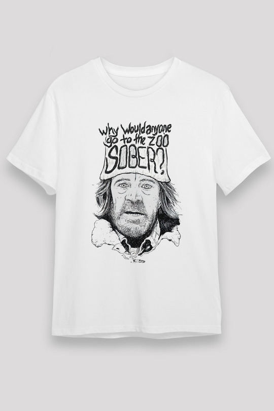 Shameless Unisex Baskılı Beyaz Tişört - Tshirt
