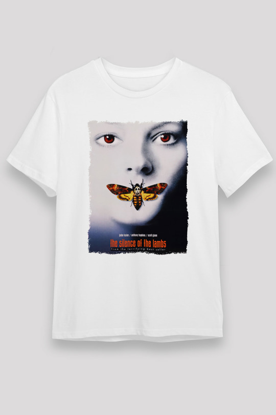 Silence of the Lambs Beyaz Unisex Tişört T-Shirt
