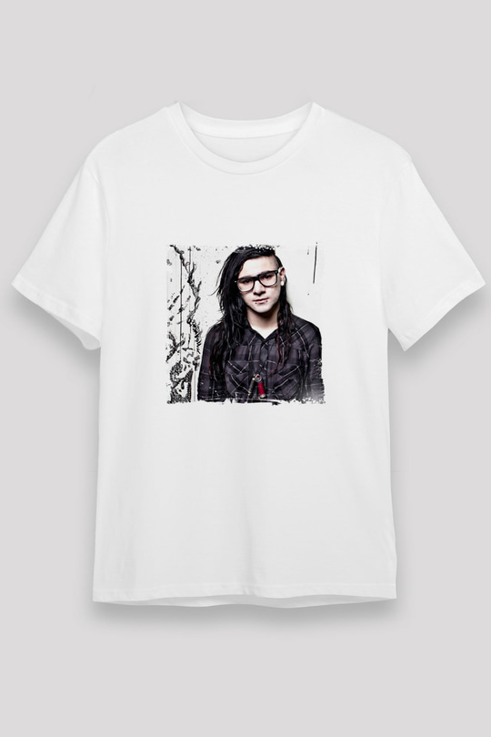 SkrillexBaskılı Beyaz Tişört