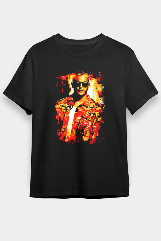 Snake Siyah Unisex Tişört T-Shirt - TişörtFabrikası