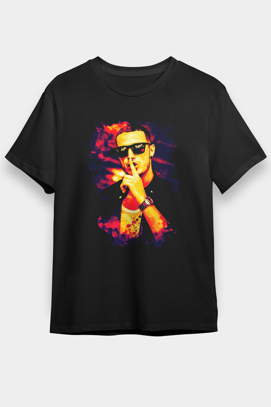 Snake Siyah Unisex Tişört T-Shirt - TişörtFabrikası