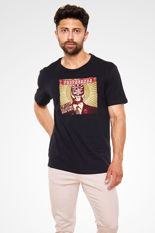 Snake Siyah Unisex Tişört T-Shirt - TişörtFabrikası