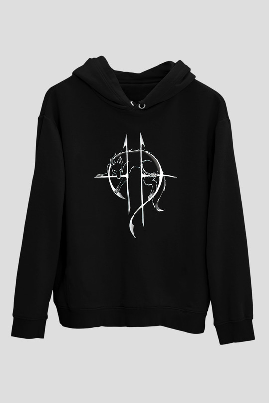 Sonata Arctica Siyah Unisex Kapşonlu Sweatshirt