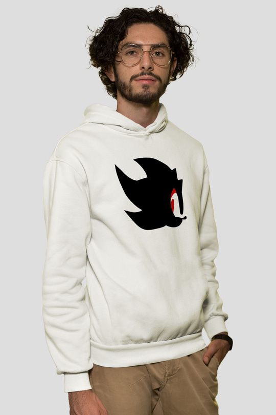 Sonic the Hedgehog Beyaz Unisex Hoodie