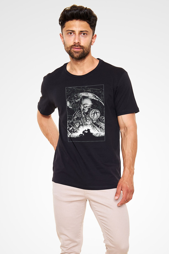 Sons of Anarchy Siyah Unisex Tişört T-Shirt