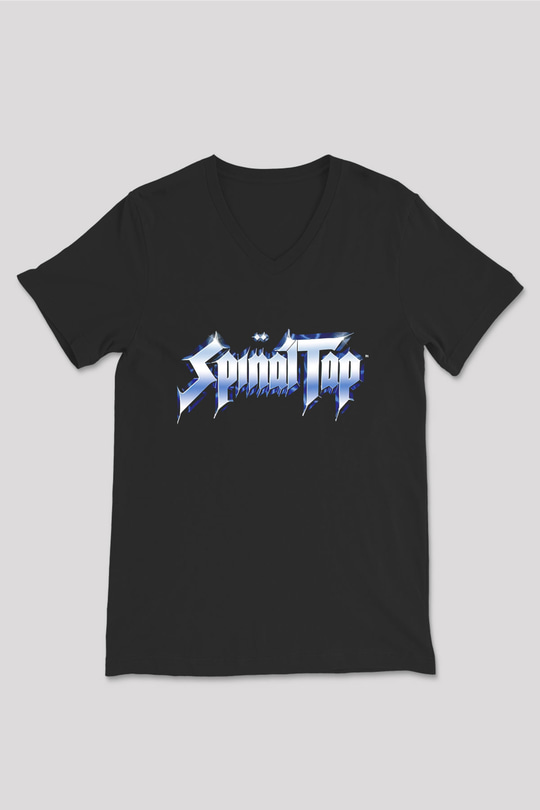 Spinal Tap Siyah Unisex  V Yaka Tişört