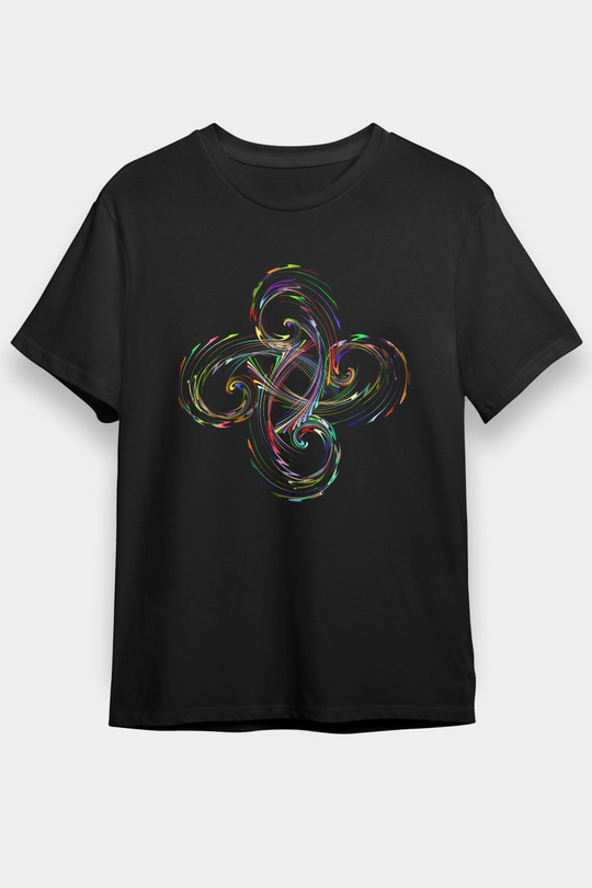 Spiral Beyaz Unisex Tişört T-Shirt - TişörtFabrikası