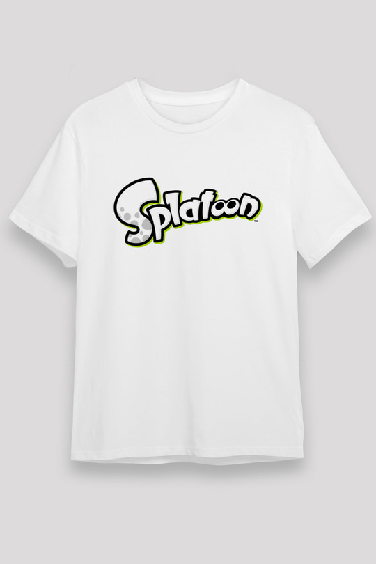 Splatoon Beyaz Unisex Tişört T-Shirt