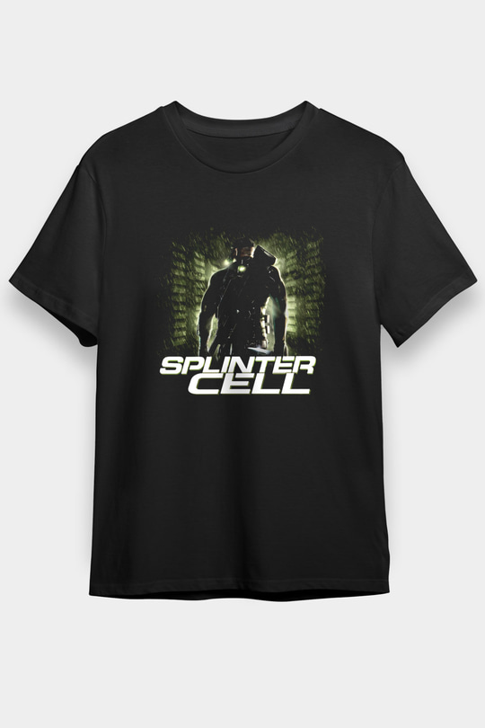 Splinter Cell Siyah Unisex Tişört T-Shirt