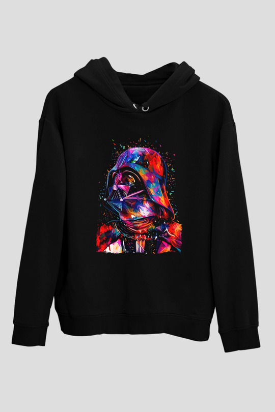Star Wars Siyah Unisex Hoodie