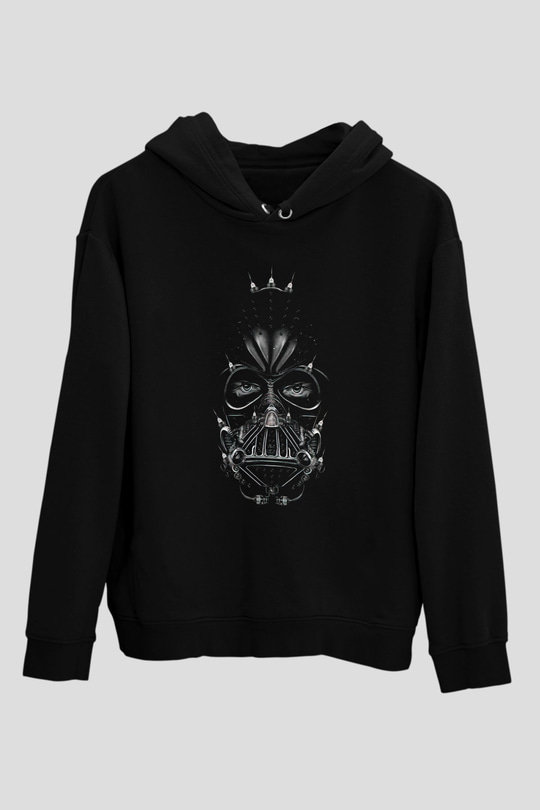 Star Wars Siyah Unisex Kapşonlu Sweatshirt