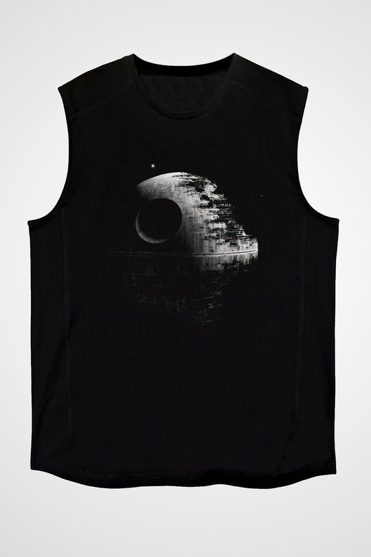 Star Wars Siyah Unisex Kolsuz Tişört