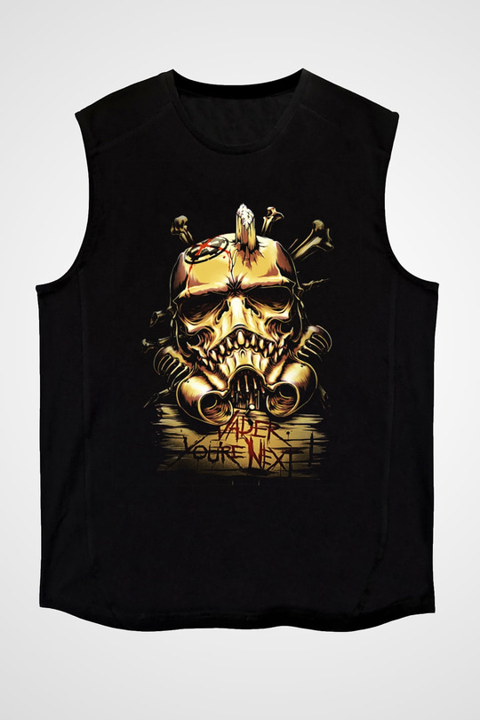 Star Wars Siyah Unisex Kolsuz Tişört