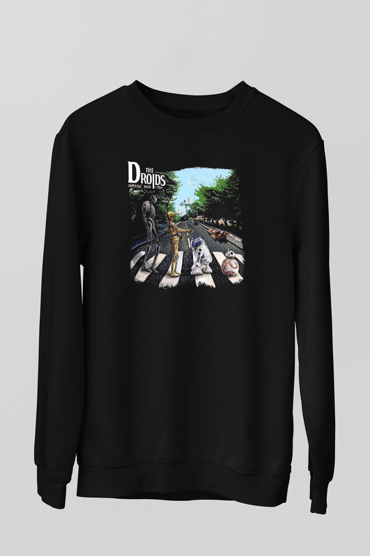 Star Wars Siyah Unisex Sweatshirt