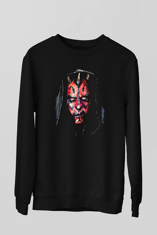 Star Wars Siyah Unisex Sweatshirt