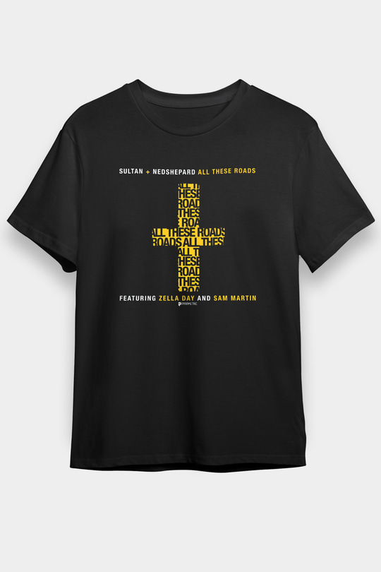 Sultan & Ned Shepard Siyah Unisex Tişört T-Shirt - TişörtFabrikası