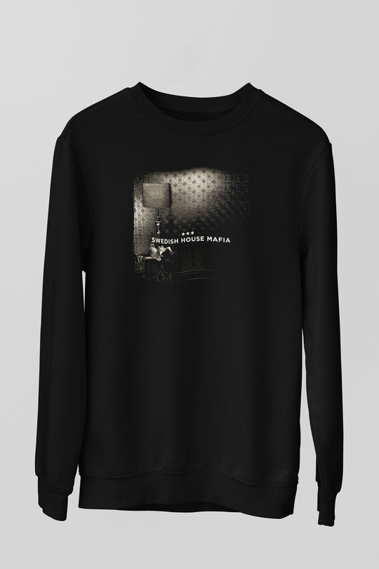 Swedish House Mafia Siyah Unisex Sweatshirt