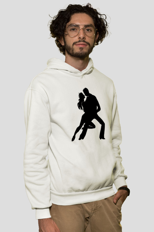 Tango Beyaz Unisex Hoodie