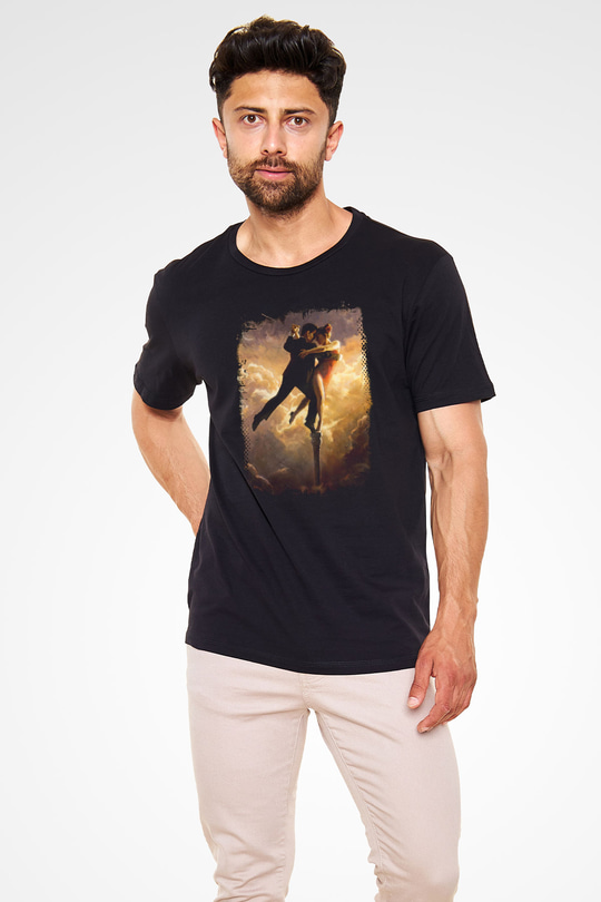 Tango Siyah Unisex Tişört T-Shirt - TişörtFabrikası