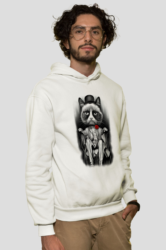 Tasarım Kapşonlu Sweatshirt TSR44