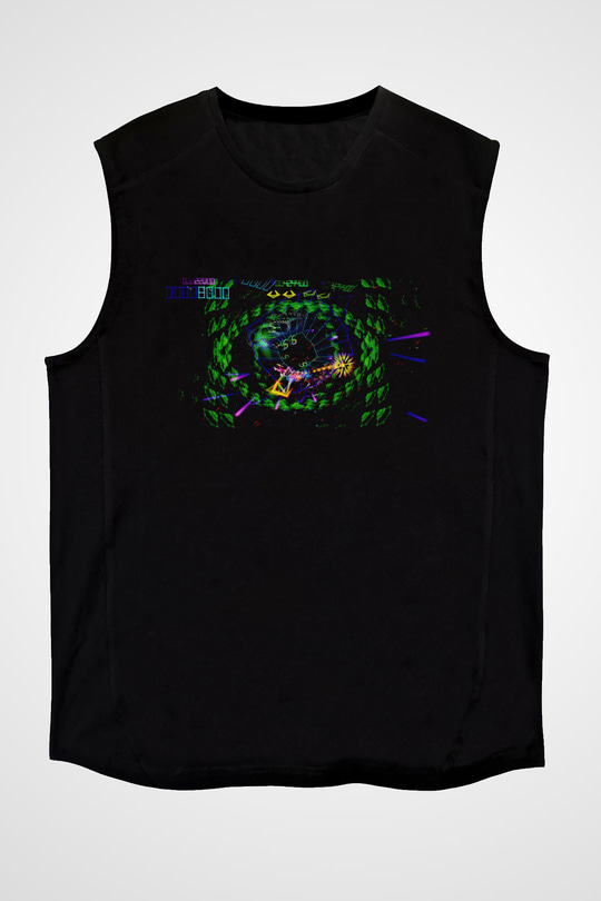 Tempest Siyah Unisex  Kolsuz Tişört