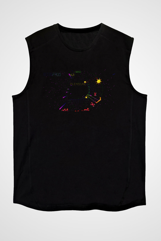 Tempest Siyah Unisex  Kolsuz Tişört