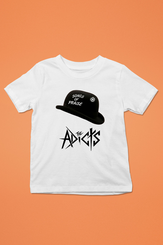 The Adicts Baskılı Beyaz Unisex Çocuk Tişört
