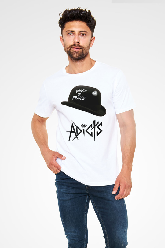 The Adicts Beyaz Unisex Tişört T-Shirt - TişörtFabrikası