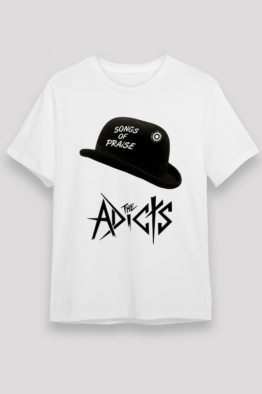 The Adicts Beyaz Unisex Tişört T-Shirt - TişörtFabrikası
