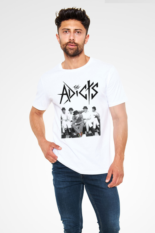 The Adicts Beyaz Unisex Tişört T-Shirt - TişörtFabrikası
