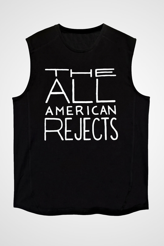The All-American Rejects Siyah Unisex Kolsuz Tişört