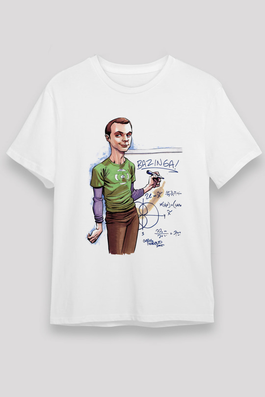 The Big Bang Theory Beyaz Unisex Tişört T-Shirt
