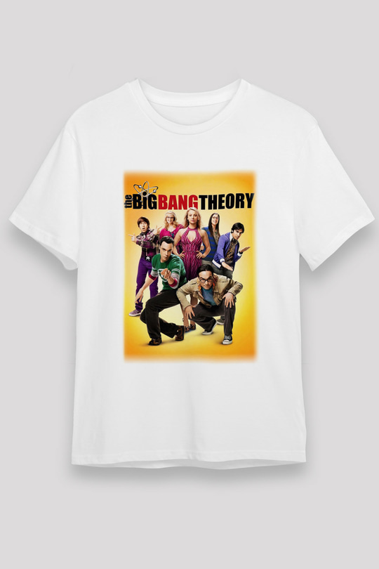 The Big Bang Theory Beyaz Unisex Tişört T-Shirt