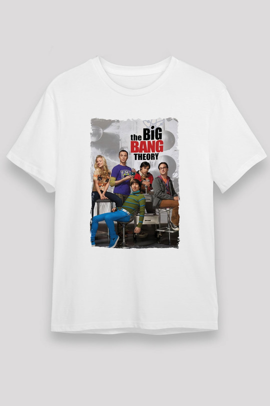The Big Bang Theory Beyaz Unisex Tişört T-Shirt