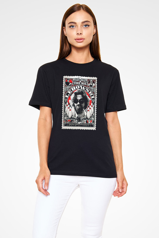 The Big Lebowski Büyük Lebowski Siyah Unisex Tişört