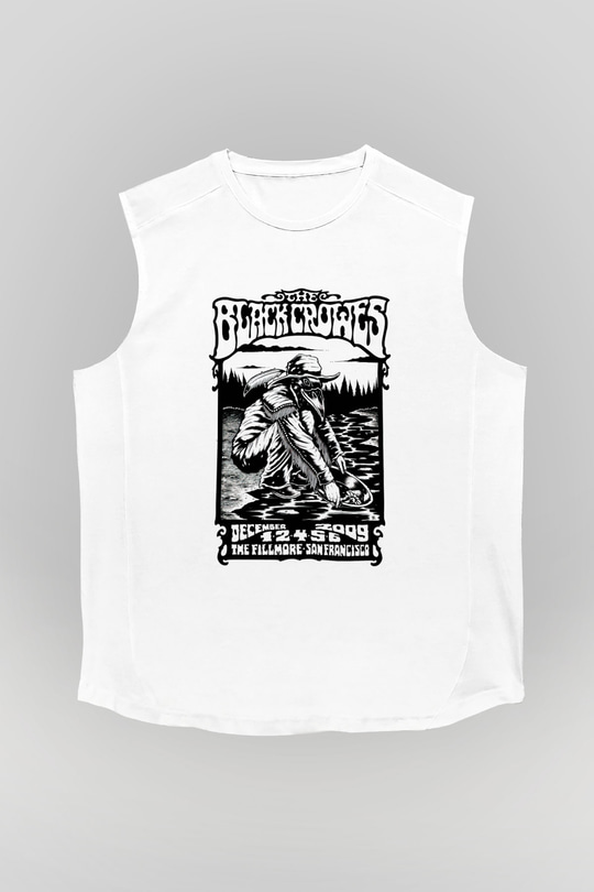 The Black Crowes Beyaz Unisex Kolsuz Tişört