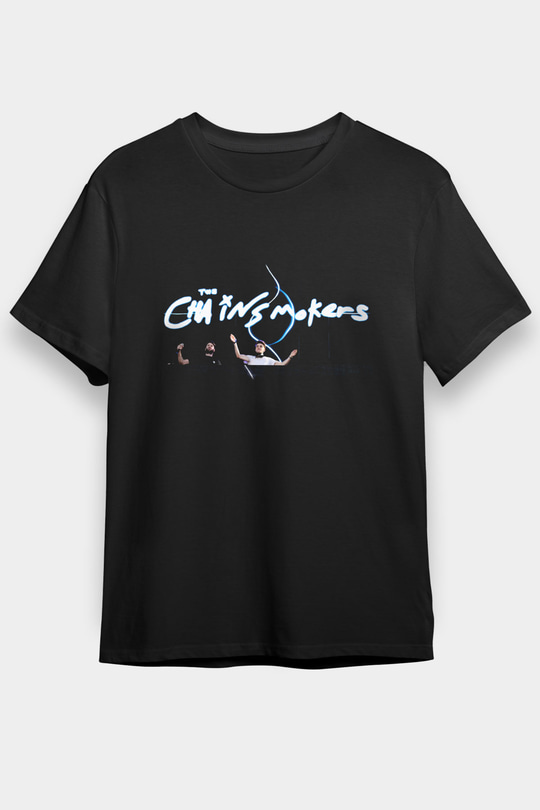 The Chainsmokers Siyah Unisex Tişört T-Shirt - TişörtFabrikası