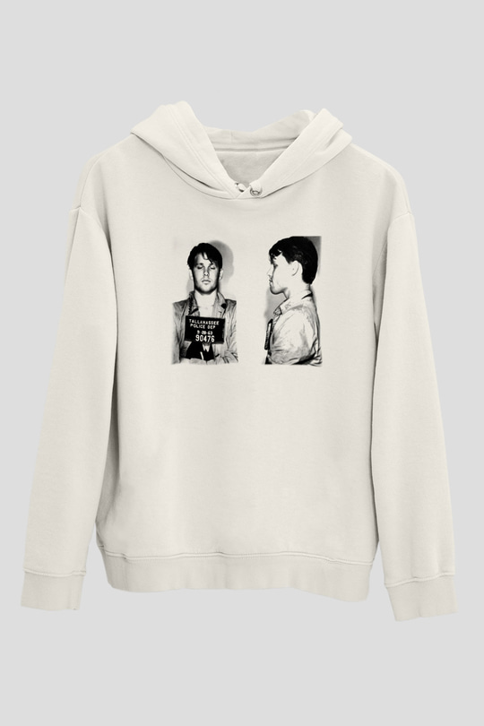 The Doors Beyaz Unisex Kapşonlu Sweatshirt