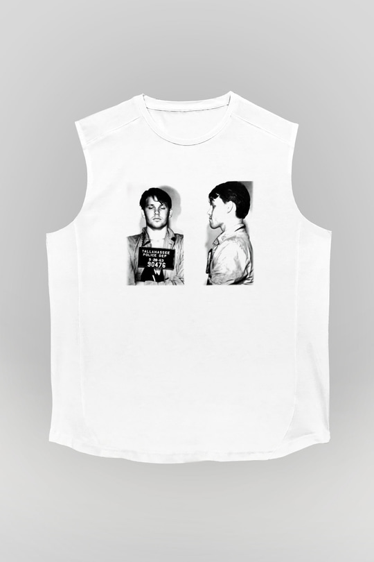 The Doors Beyaz Unisex Kolsuz Tişört