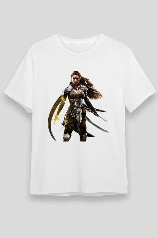 The Elder Scrolls Online Beyaz Unisex Tişört T-Shirt
