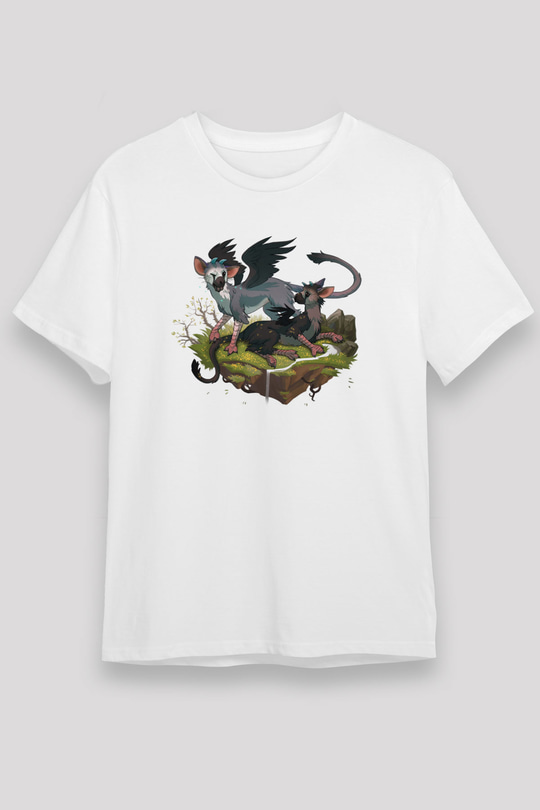 The Last Guardian Beyaz Unisex Tişört T-Shirt