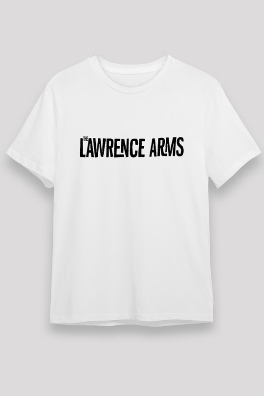 The Lawrence Arms Beyaz Unisex Tişört T-Shirt - TişörtFabrikası