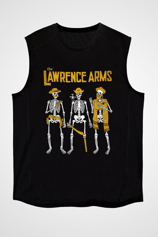 The Lawrence Arms Siyah Unisex Kolsuz Tişört