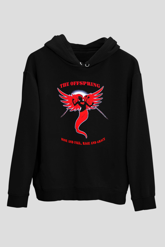 The Offspring Siyah Unisex Hoodie