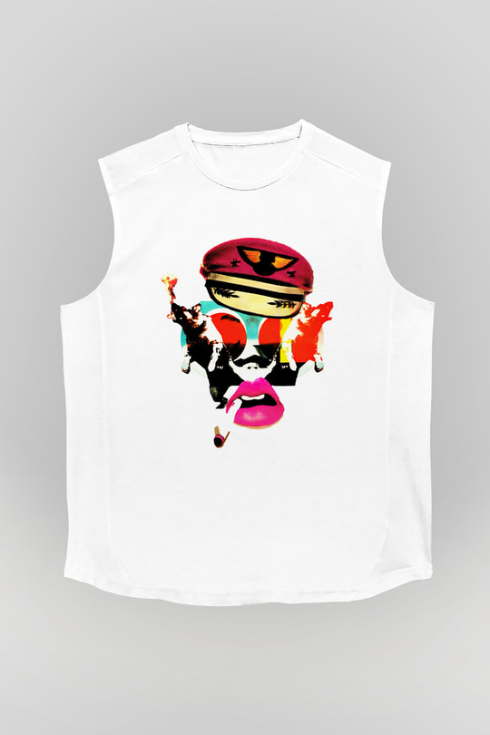 The Prodigy Beyaz Unisex Kolsuz Tişört