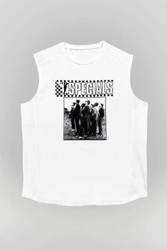 The Specials Beyaz Unisex Kolsuz Tişört