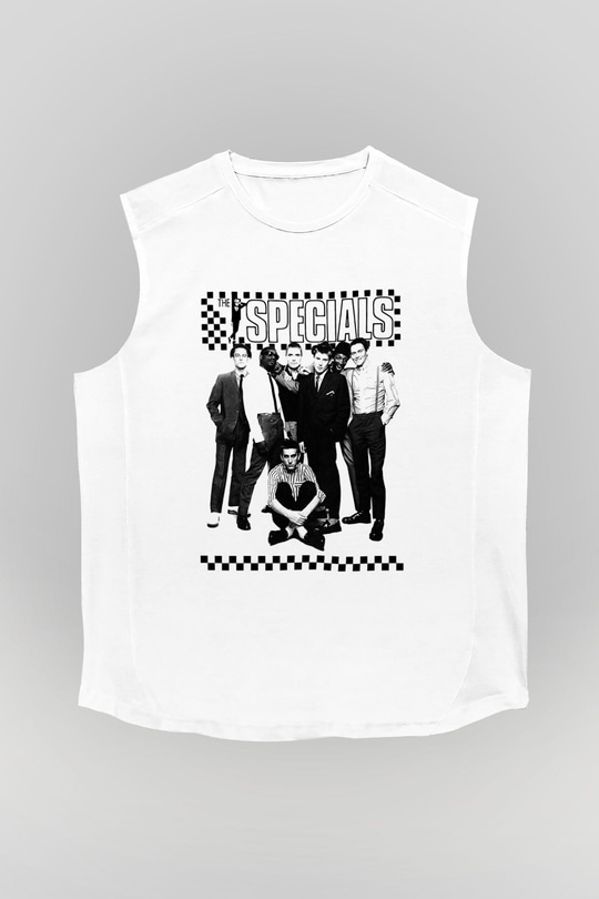 The Specials Beyaz Unisex Kolsuz Tişört