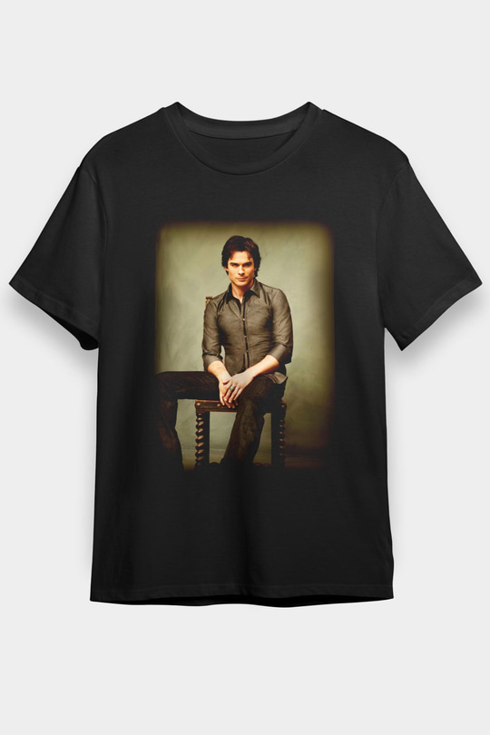 The Vampire Diaries Siyah Unisex Tişört T-Shirt