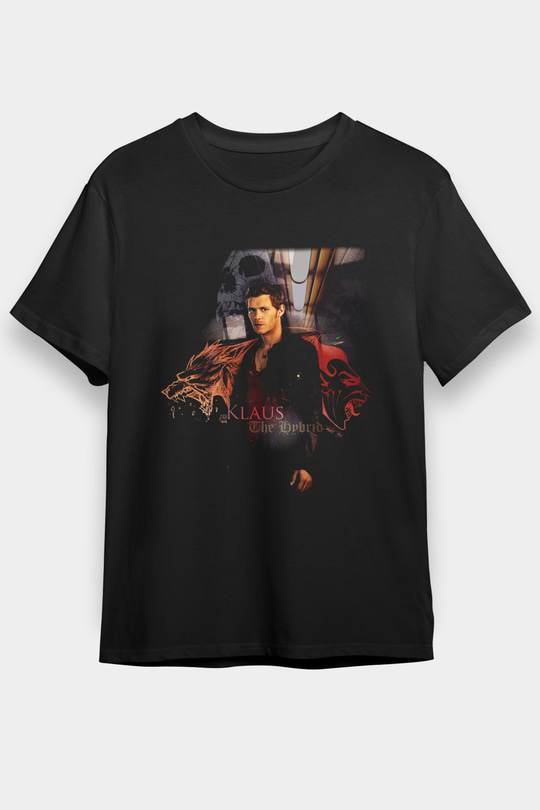 The Vampire Diaries Siyah Unisex Tişört T-Shirt